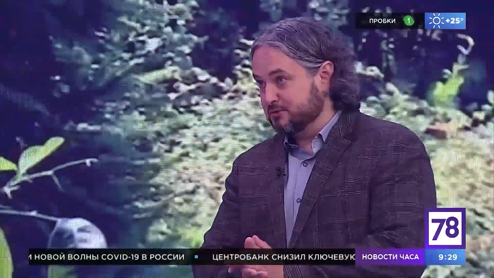 Президент Группы компаний «ЯДРО» Алексей Крюков в программе «Полезное утро» на канале «78» 